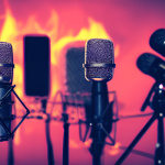 Three people, two mics: Time to improvise!